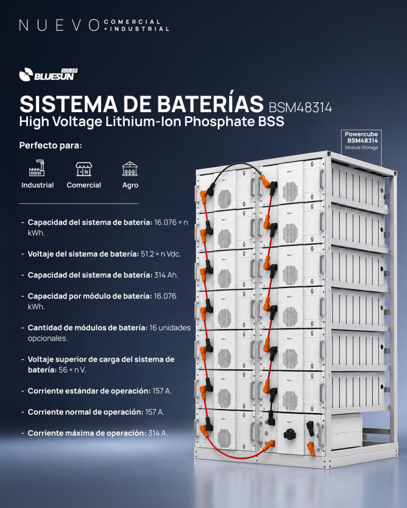 Baterias de Litio Rack