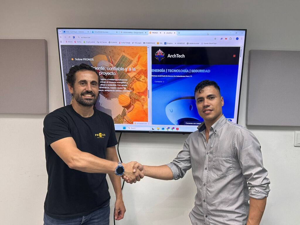 Pronos y Archtech cobertura nacional